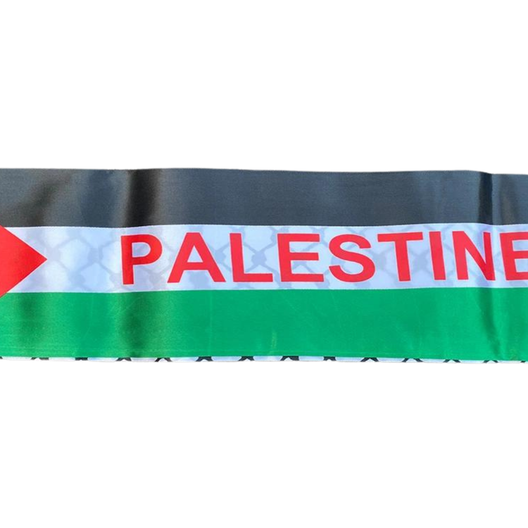 PALESTINIAN FLAG GRADUATION SCHOLAR SASH 🇵🇸