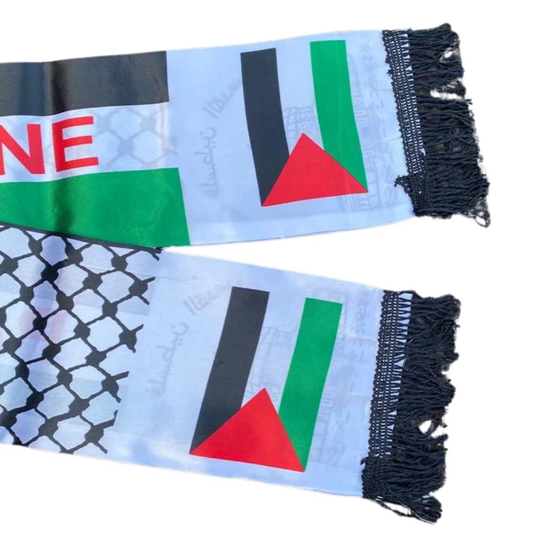 PALESTINIAN FLAG GRADUATION SCHOLAR SASH 🇵🇸