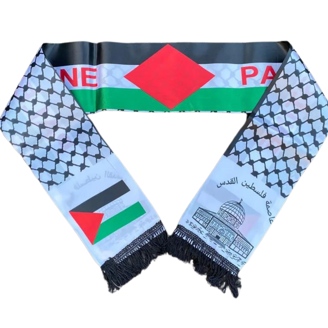 PALESTINIAN FLAG GRADUATION SCHOLAR SASH 🇵🇸