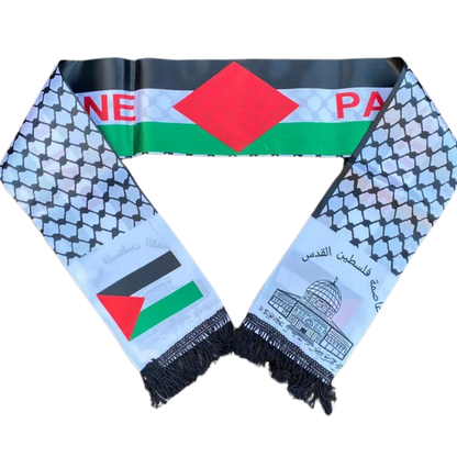 PALESTINIAN FLAG GRADUATION SCHOLAR SASH 🇵🇸