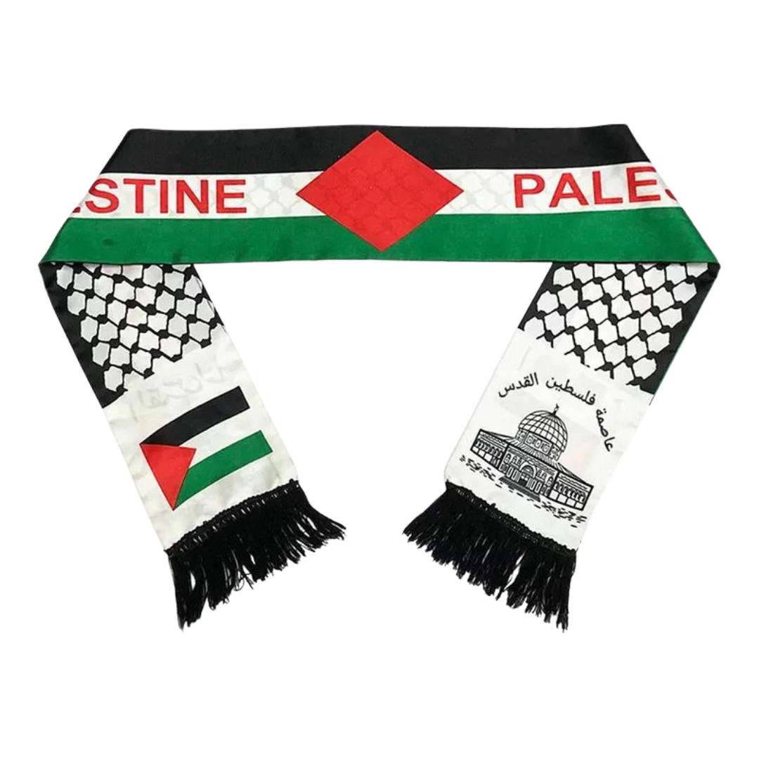 PALESTINIAN FLAG GRADUATION SCHOLAR SASH 🇵🇸